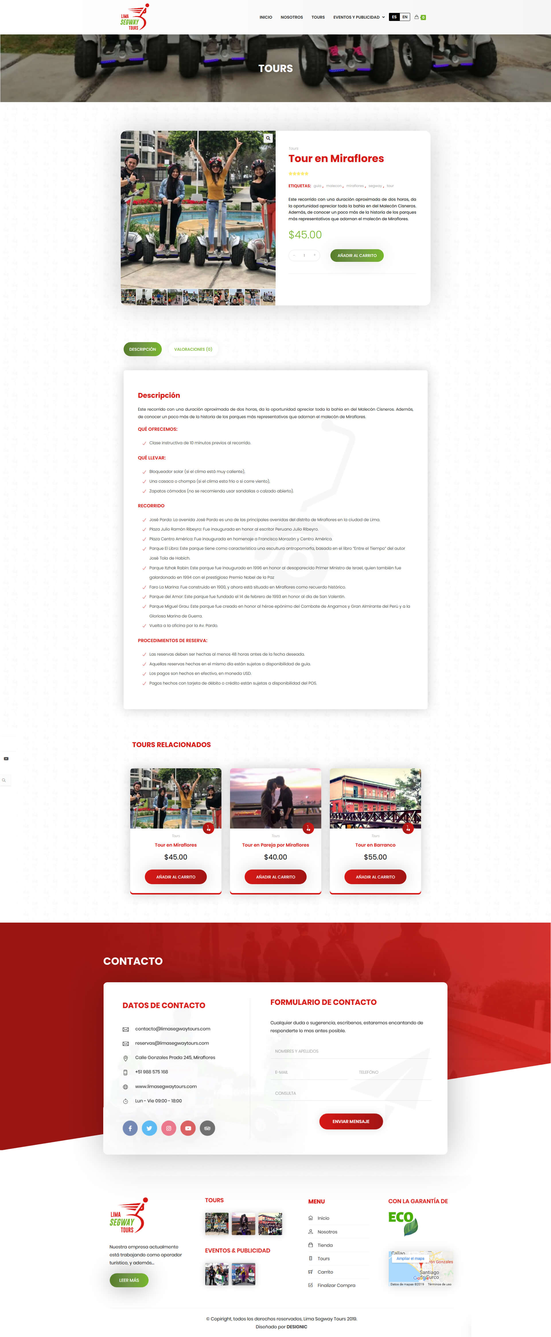 Screens  Lima Segway Tours Portafolio Designicpe